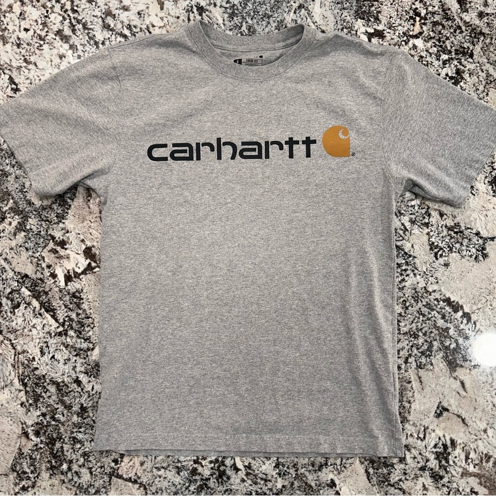 LIKE NEW Carhartt Gray Men's T-Shirt